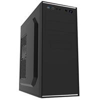 Various CiT Jet Stream Mid Tower, black and silver computer case with USB 3.0 and USB 2.0 ports, featuring a 500W power supply unit (PSU)
