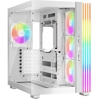 be-quiet! Light Base 600 LX, White, Midi-Tower ATX Case, Massive ARGB LED Strip, Full Windowed Design