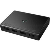 Various DeepCool USB HUB 4 ports, black, easy setup, plug-and-play design for connecting multiple USB devices, compatible with Windows and macOS.