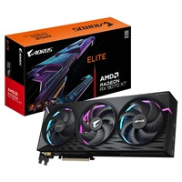Gigabyte AMD Radeon RX 9070 XT ELITE 16GB GDDR6 Graphics Card, 4096 Streams, 2570 MHz Core Clock, Triple Fan, RGB