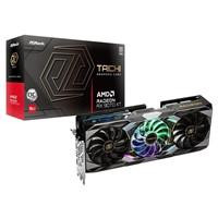 Various ASRock AMD Radeon RX 9070 XT Taichi 16GB OC GDDR6 Graphics Card, display with triple fan cooling system and colorful RGB lighting