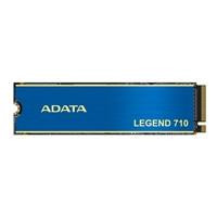 Various Adata Legend 710 (ALEG-710-512GCS) 512GB NVMe SSD, M.2 Interface, PCIe Gen3, 2280, Read 2400MB/s, Write 1600MB/s, with Heatsink and 3 Year Warranty