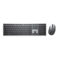 Various Dell KM7321W Premier Multi-Device Keyboard and Mouse Combo, wireless keyboard and mouse setup with full-sized keyboard featuring 12 programmable keys and a sleek mouse, compatible with PC and Laptop, using 2.4GHz / Bluetooth 5.0 wireless connectivity.