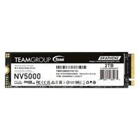 Various Team NV5000 2TB M.2 PCIe Gen4x4 NVMe SSD, high-performance storage drive with 4500MB/s read and 1900MB/s write speeds, 2280 form factor, and 3-year warranty.