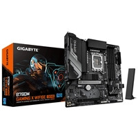 Gigabyte B760M GAMING X WIFI6E GEN 5 INTEL Socket Motherboard, Micro-ATX, 4x DDR5 Slots, 2x M.2 Socket, 2.5GbE LAN, Wi-Fi 6E