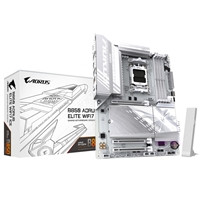 Gigabyte B850 AORUS ELITE WIFI7 ICE AMD AM5 Socket Motherboard, ATX, 4x DDR5 Slots, 3x M.2 Sockets, Fitted I/O Shield, 2.5GbE LAN, Wi-Fi 7