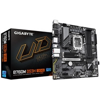 Gigabyte B760M DS3H GEN5 Intel Socket 1700 Motherboard, Micro ATX, 4x DDR5 Slots, 2x M.2 Sockets, 2.5GbE LAN