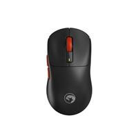Various Marvo Scorpion G964W Niro 60 Wireless and Bluetooth USB-C Rechargeable Gaming Mouse (Black), black gaming mouse with red and gold accents and ergonomic design