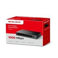 Various Mercusys MS108GS 8 Port Gigabit Ethernet Network Switch Steel Case, compact network switch with 8 Gigabit ports in a steel case for reliable wired connectivity.