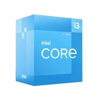 Various Intel Core i3 12100 4 Core Processor, blue box packaging with product details, 3.3GHz up to 4.3GHz Turbo, Alder Lake, Socket LGA 1700, 12MB Cache, 60W power consumption