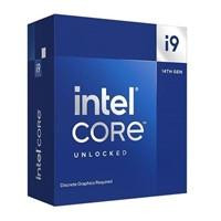 Various Intel Core i9 14900KF 24 Core Processor, 32 Threads, 3.0GHz up to 5.8GHz Turbo Raptor Lake Socket LGA 1700 36MB Cache, 125W, in its packaging box.