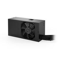 Various be quiet! 300W TFX Power 3, 80 PLUS Gold Wired PSU, Dual Rail, 26A +12V, Black, TFX PSU, in black with cooling fan and cables.