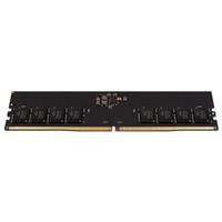 Various Team Elite TED532G4800C4001 32GB (1 x 32GB) DDR5 4800MHz DIMM System Memory, image showing a black RAM module with multiple chips and gold contacts.