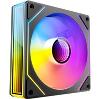 Antec Vision 120mm Reverse ARGB - 3 PK, Black, Up to 1500RPM, 37.2CFM Airflow, 27.5dB Max, 4-pin ARGB 3-pin