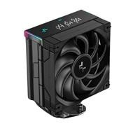 Various DeepCool AK400 Digital Pro CPU Air Cooler, ARGB Fan & Digital Display, 120mm PWM Fan, 4 Copper Heatpipes, Quiet Operation, image showing the black cooling unit with ARGB lighting and digital interface