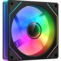 Various DeepCool CG530 Bulk Fan, high performance black cooling fan with colorful RGB lighting and fluid dynamic bearing for silent operation.