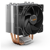 be quiet! Pure Rock Slim 2 Fan CPU Cooler, Universal Socket, Pure Wings 2 92mm PWM Black Cooling Fan, 2000RPM, 3 Heat Pipes, 130W TDP