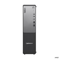 Various Lenovo ThinkCentre neo 55s G6 13G00005UK Small Form Factor PC, front view showing compact design, ports, and ventilation, with keyboard and mouse included.