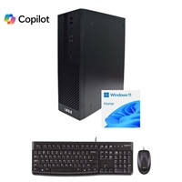 LOGIX 14th Gen Intel Core i3 Quad Core Small Form Factor SFF Home / Office PC with 8GB RAM, 500GB SSD, Windows 11 Home, WiFi 6, Keyboard