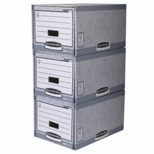 Bankers Box Stor Drawer GRY/WHT PK5