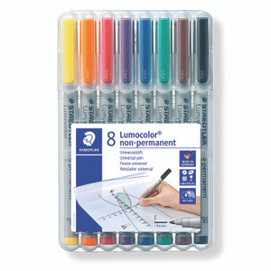 Staedtler Lumocolor Fine ASST PK8