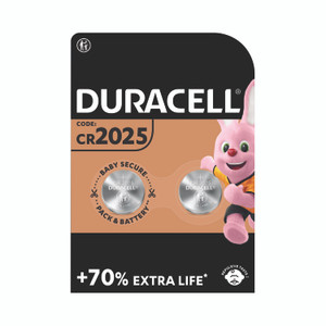 Duracell 3V DL2025 Battery Lih PK2