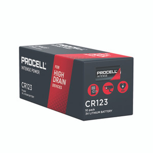 Procell Intense CR123 Battery PK10