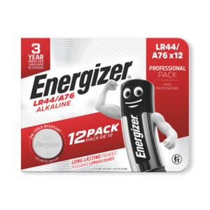 Energizer Alkaline LR44 Battery PK12