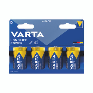 Varta Longlife Power D Battery PK4