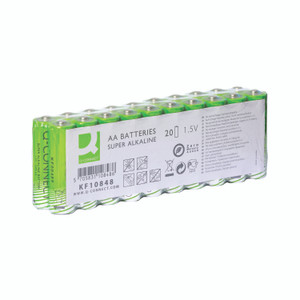 Q-Connect Battery Aa Economy PK20