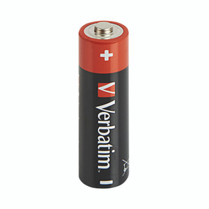 Verbatim Aa Alkaline Batteries PK4