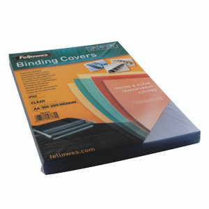 Fellowes Clear Cover 200MIC PK100