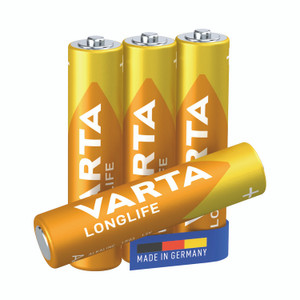 Varta Longlife Aaa Battery PK4