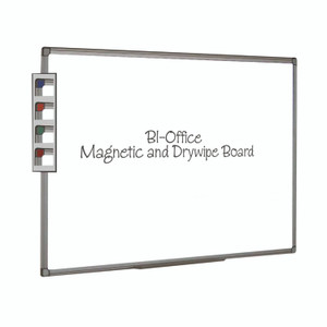 Bi-Office Mag Whtbrd 600X450MM Alum