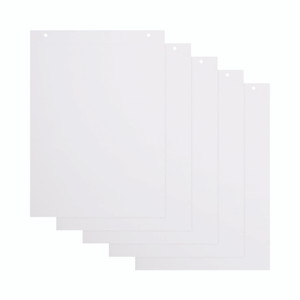 5 Star Plain Flipchart Pad A1 PK5
