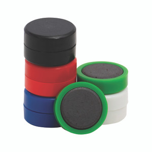 Q-Connect Magnet 25MM Assorted PK10