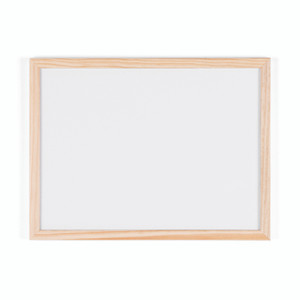 Q-Connect Whiteboard Wooden Frame