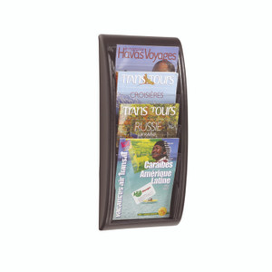 Paperflow QK Wall Disp System A4 BLK