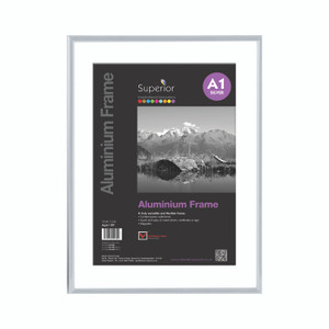Seco Brushed Alum Frame 11MM A1 SLV