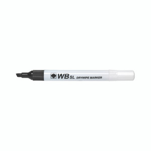 Black Whiteboard Markers Chisel PK10