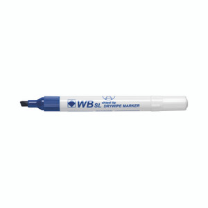Blue Whiteboard Markers Chisel PK10
