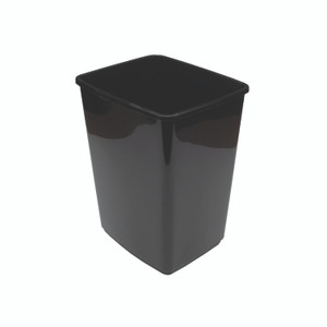 2Work 10L Swing Bin Base Only Black