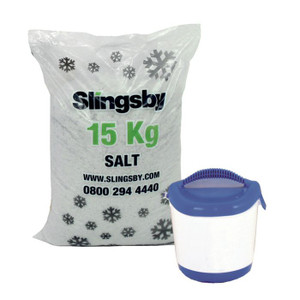 Handheld Salt Spreader Kit Blue