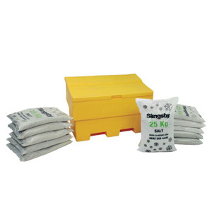 Stackable Salt Bin + White Salt 285L
