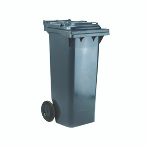 2 Wheel Refuse Container GREY 240L