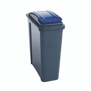 Vfm Recycling Bin 25L BLU Lid 385286