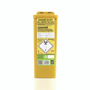 Sharps Disposal Container 0.5L