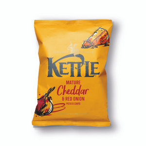 Kettle Cheddar Onion Crisps PK54