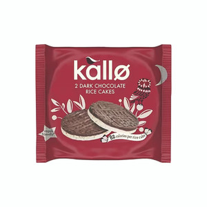 Kallo Dark Choc Rice Cake 33G PK30