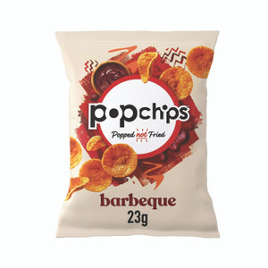 Popchips Barbeque Crisps 23G PK24
